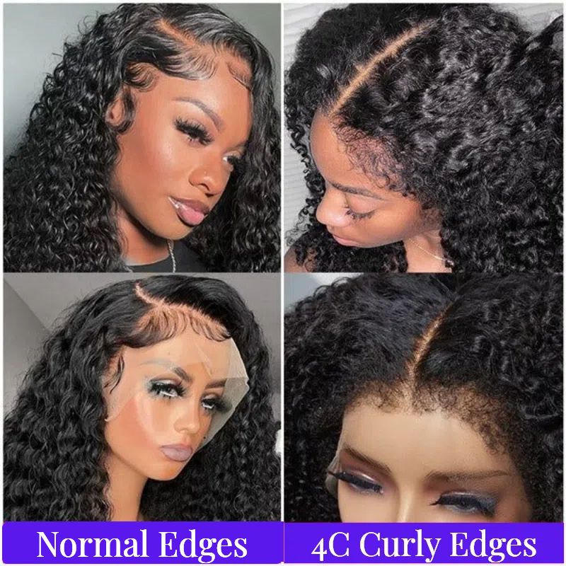4C Kinky Baby Hair Undetectable Breathable Soft Invisible Edge Lace